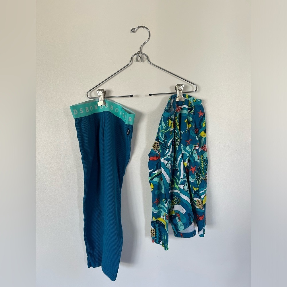 NIB Bonds Waffle Pyjamas Ocean Sea Size 4